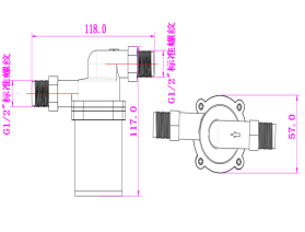 ZL50-10BG汽車水泵平面圖.png